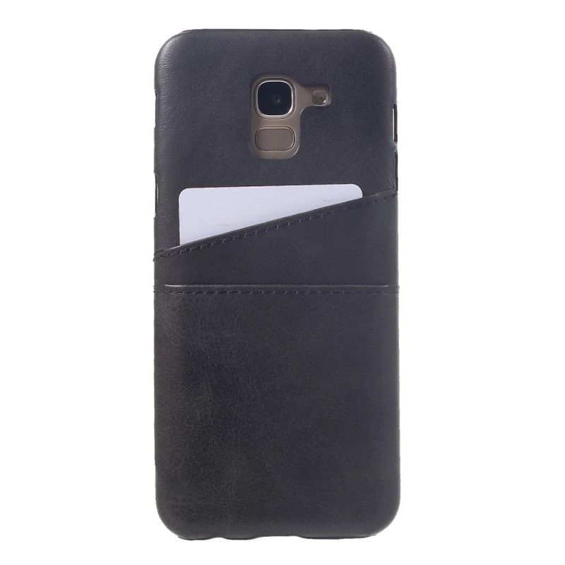 Coque Samsung Galaxy J6 Porte Cartes