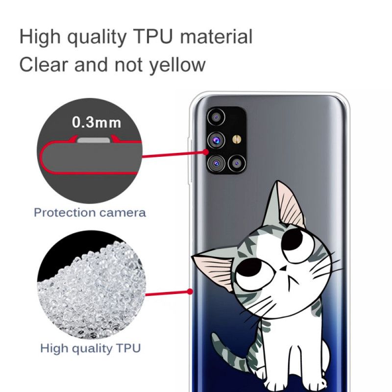 Coque Samsung Galaxy M51 Charmant Chat