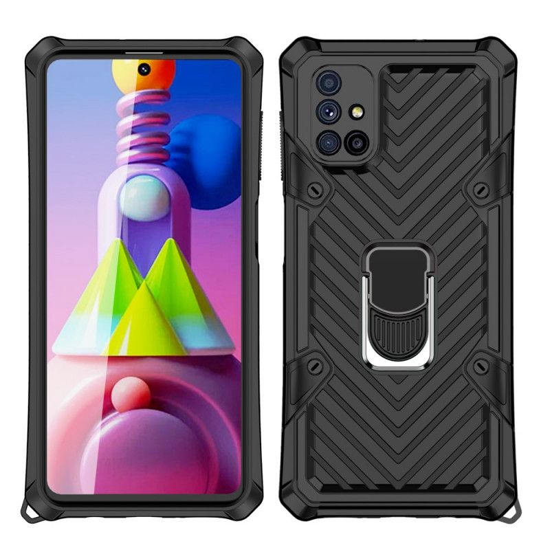 Coque Samsung Galaxy M51 Détachable Anneau-support