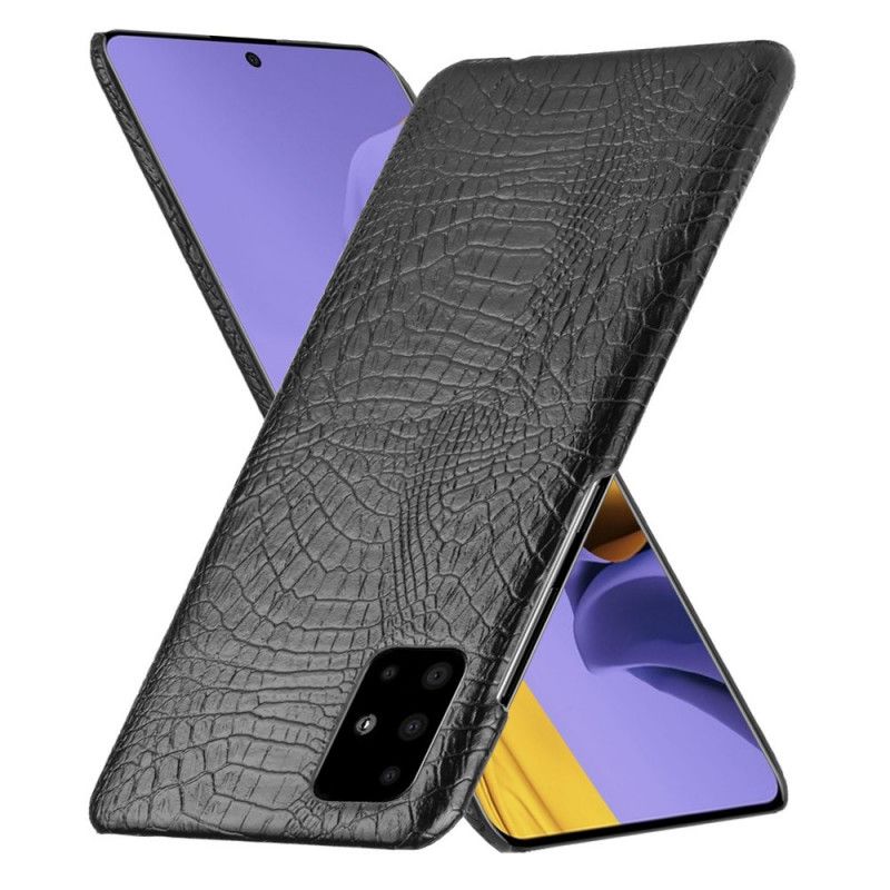 Coque Samsung Galaxy M51 Effet Peau De Crocodile