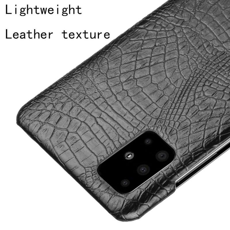 Coque Samsung Galaxy M51 Effet Peau De Crocodile