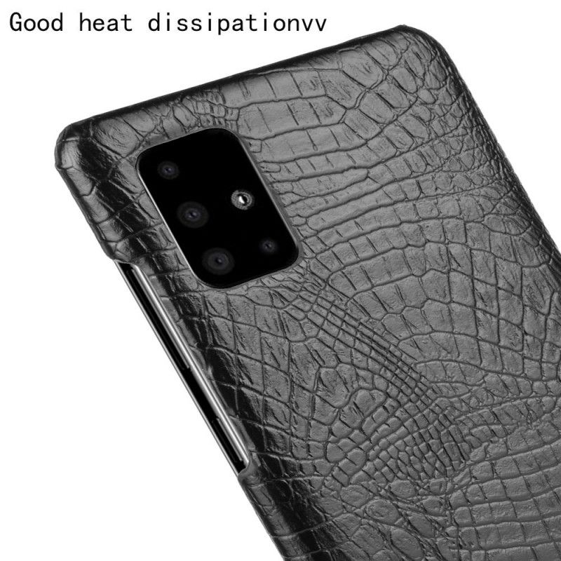 Coque Samsung Galaxy M51 Effet Peau De Crocodile