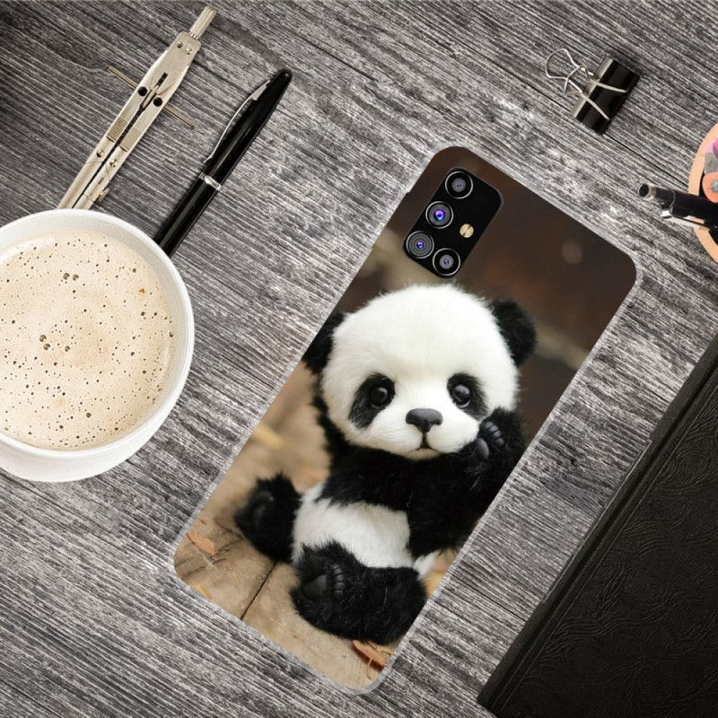 Coque Samsung Galaxy M51 Flexible Panda