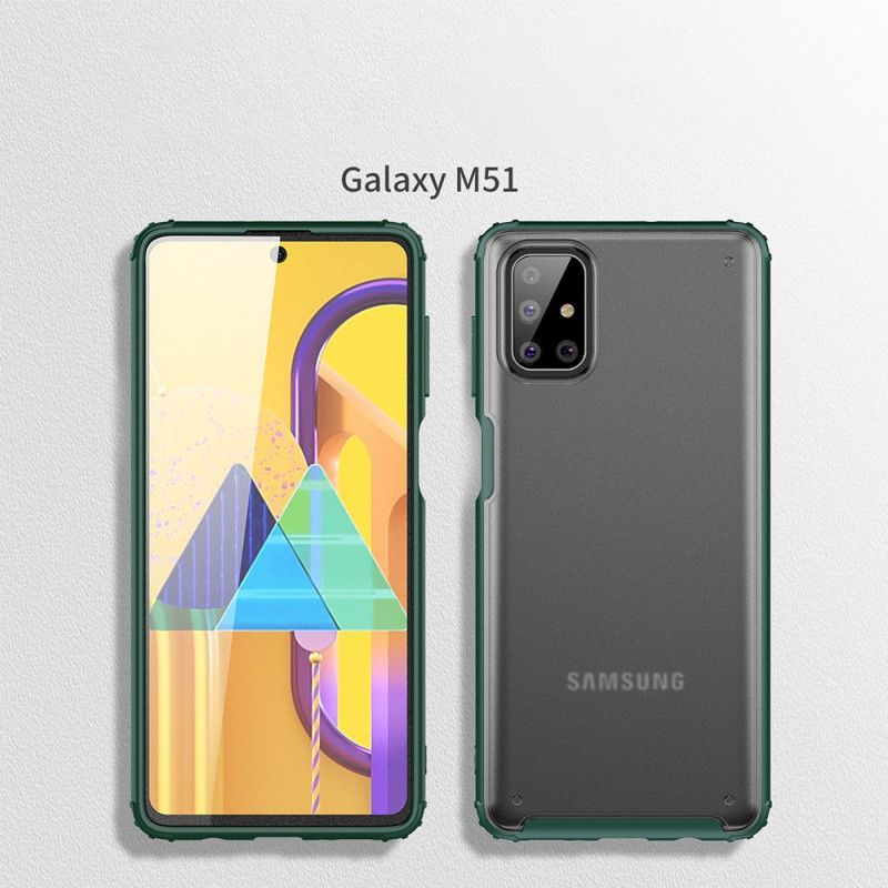 Coque Samsung Galaxy M51 Hybride Givrée