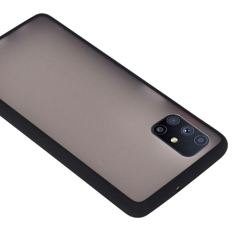 Coque Samsung Galaxy M51 Hybride Rebords Colorés