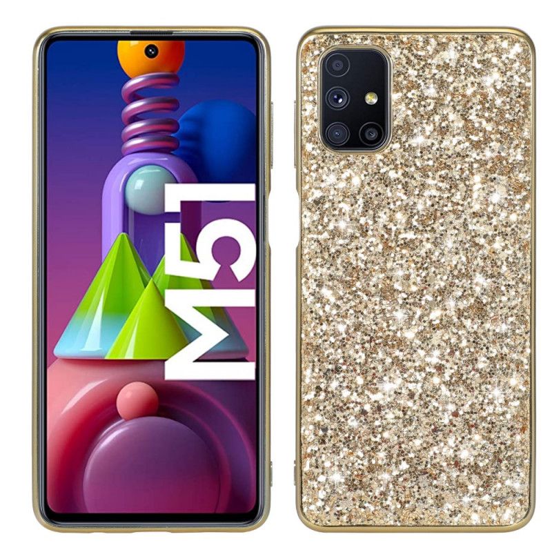 Coque Samsung Galaxy M51 Je Suis Paillettes