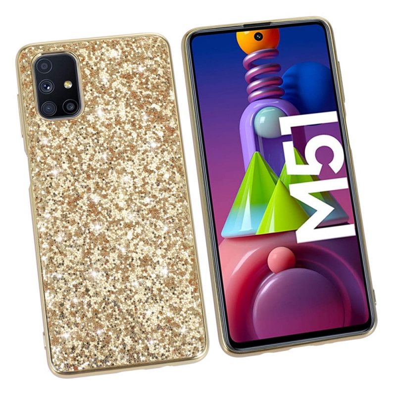 Coque Samsung Galaxy M51 Je Suis Paillettes