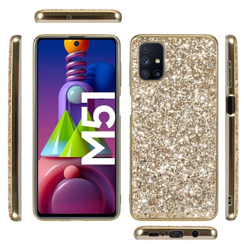 Coque Samsung Galaxy M51 Je Suis Paillettes