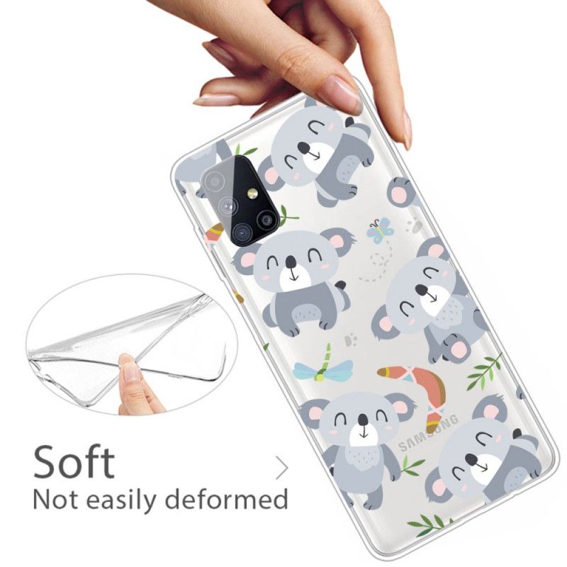 Coque Samsung Galaxy M51 Mignons Koalas