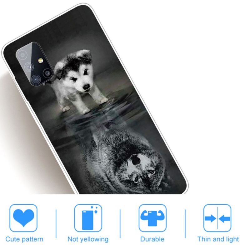 Coque Samsung Galaxy M51 Rêve De Chiot