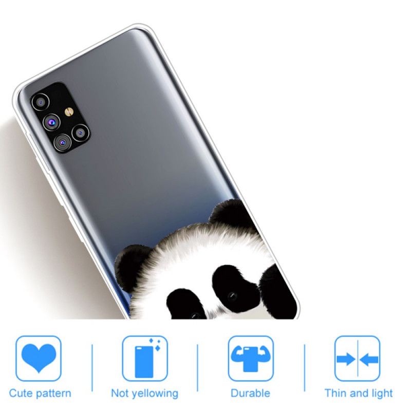 Coque Samsung Galaxy M51 Transparente Panda