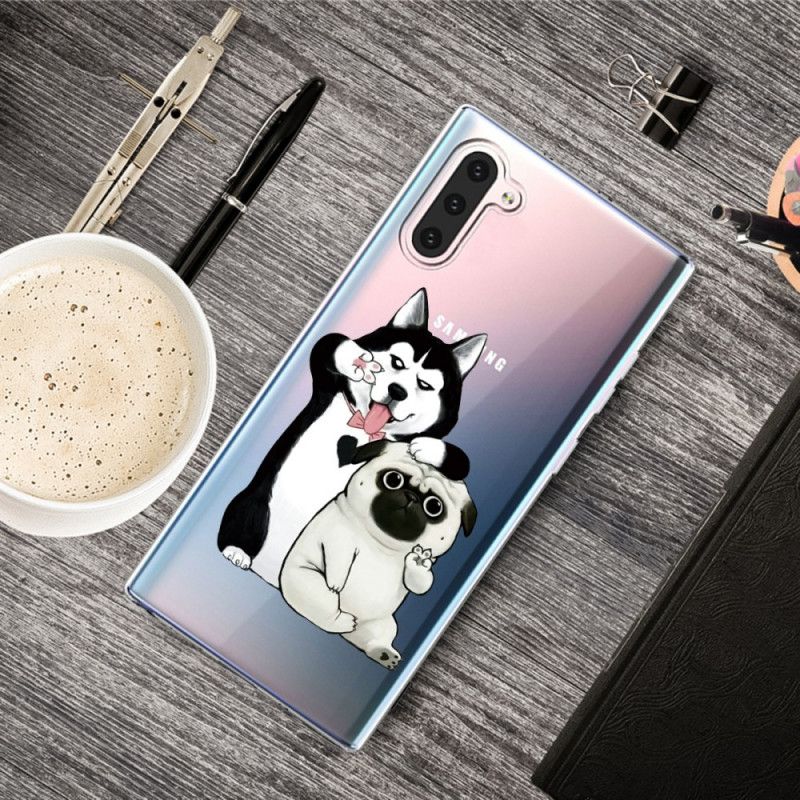 Coque Samsung Galaxy Note 10 Drôles De Chiens