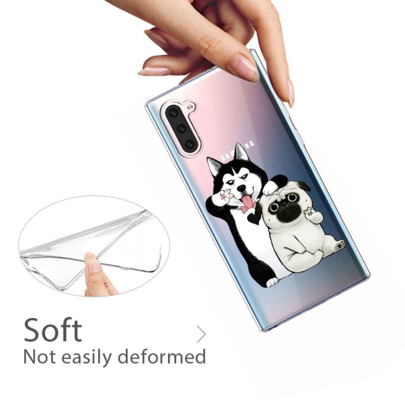 Coque Samsung Galaxy Note 10 Drôles De Chiens