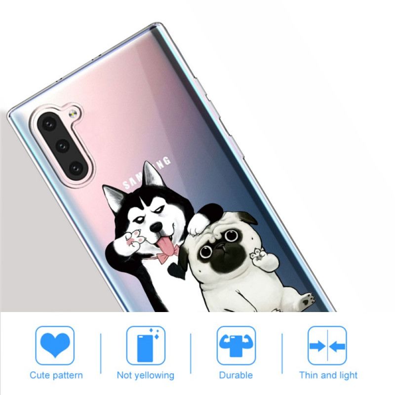 Coque Samsung Galaxy Note 10 Drôles De Chiens