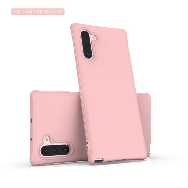 Coque Samsung Galaxy Note 10 Silicone Flexible Mat