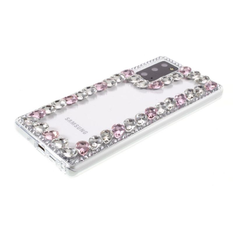 Coque Samsung Galaxy Note 20 Contour Strass