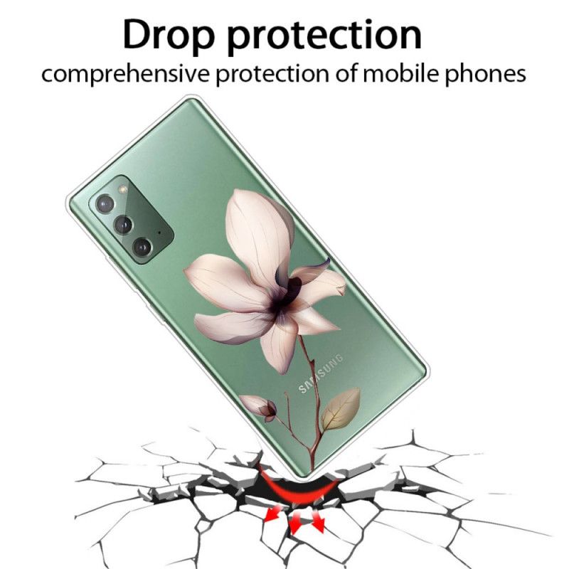 Coque Samsung Galaxy Note 20 Florale Premium