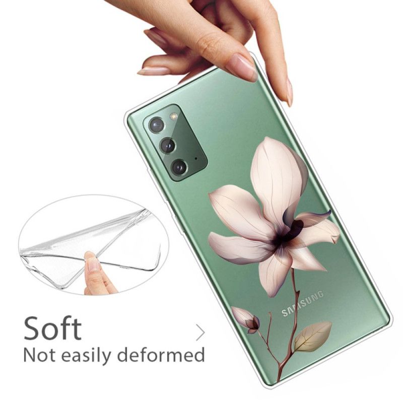 Coque Samsung Galaxy Note 20 Florale Premium