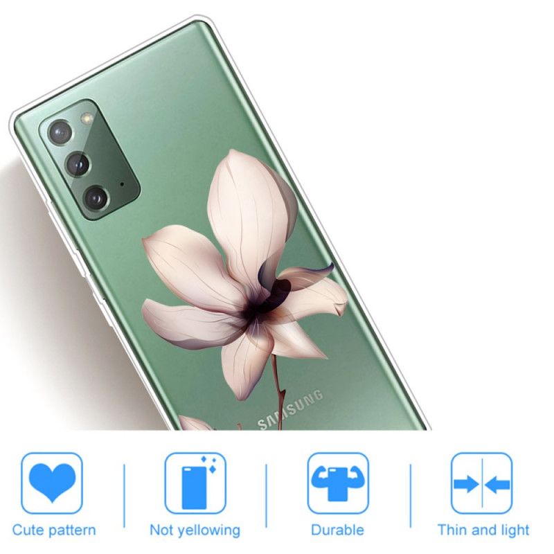 Coque Samsung Galaxy Note 20 Florale Premium