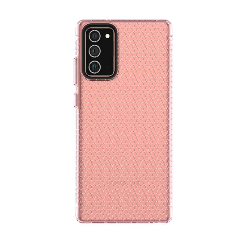 Coque Samsung Galaxy Note 20 Style Nid D'abeille Design