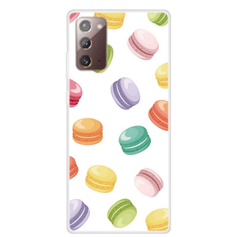 Coque Samsung Galaxy Note 20 Sweet Macarons