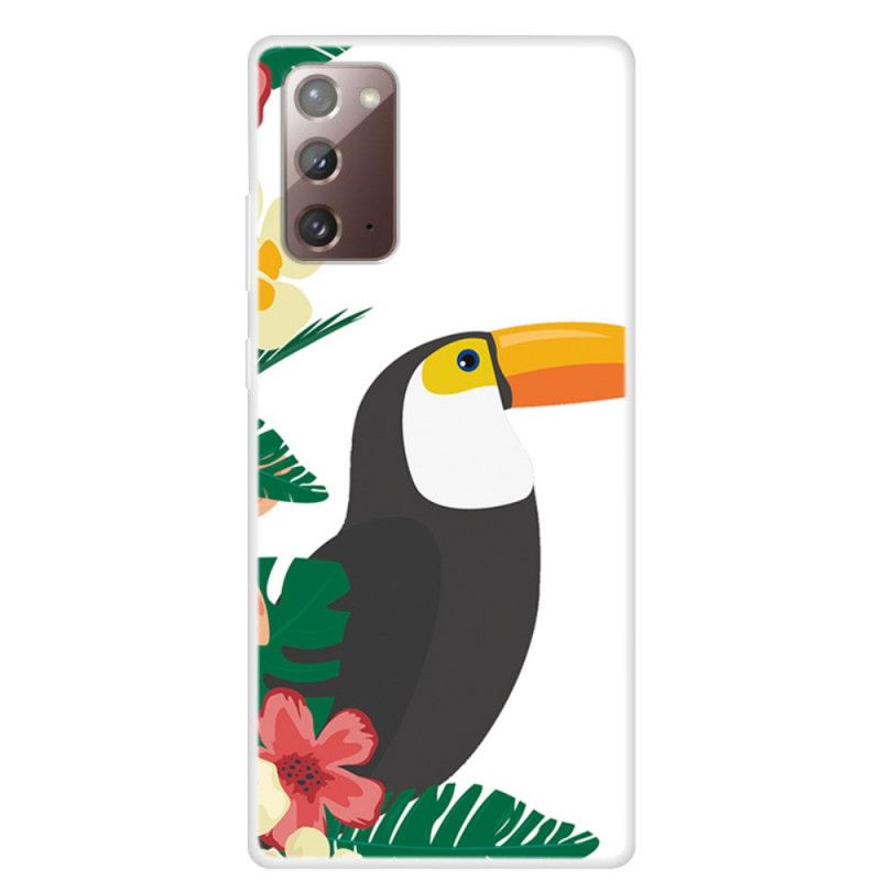 Coque Samsung Galaxy Note 20 Toukan Dans La Jungle