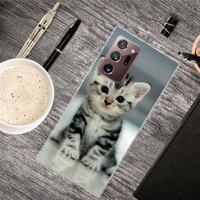 Coque Samsung Galaxy Note 20 Ultra Chaton Chaton