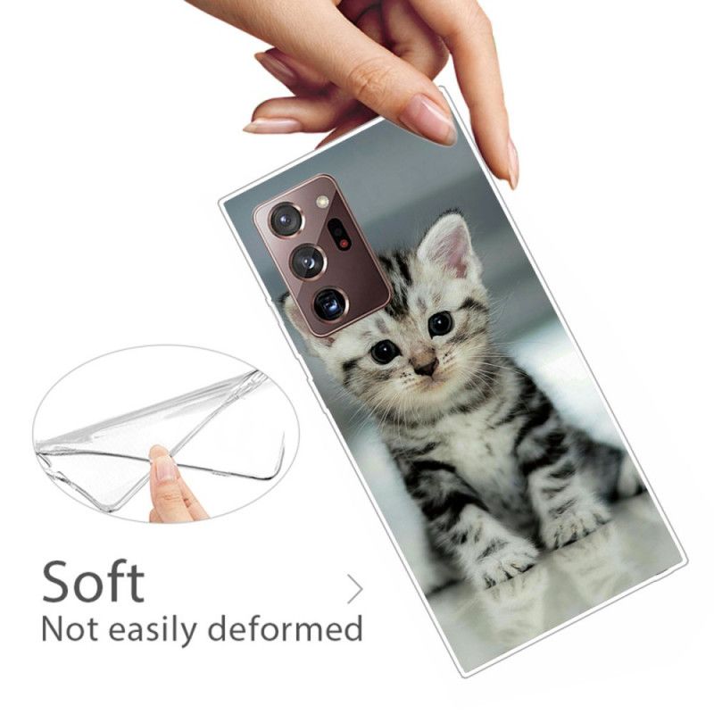 Coque Samsung Galaxy Note 20 Ultra Chaton Chaton