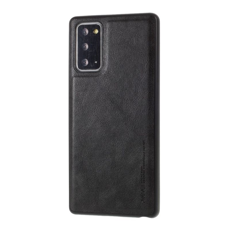 Coque Samsung Galaxy Note 20 X- Level Effet Cuir Vintage