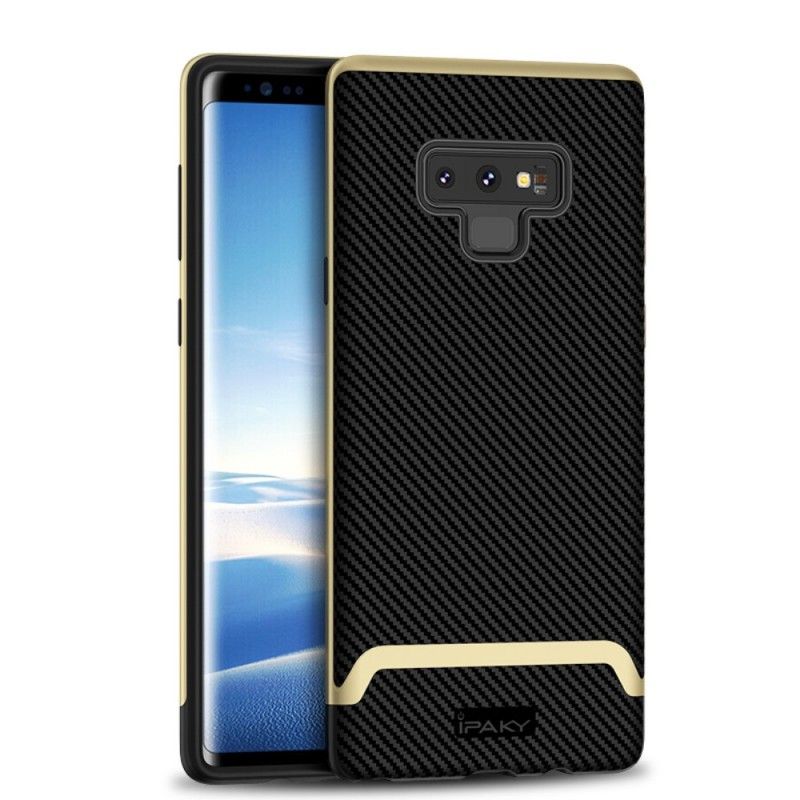 Coque Samsung Galaxy Note 9 Ipaky Fibre Carbone