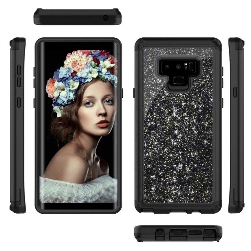 Coque Samsung Galaxy Note 9 Maxi Paillettes