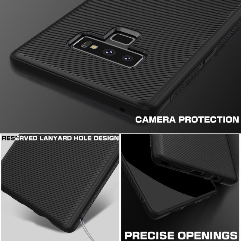 Coque Samsung Galaxy Note 9 Tissée Antidérapante