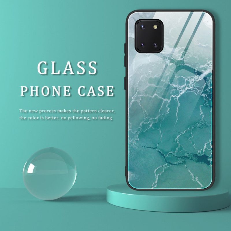 Coque Samsung Galaxy S10 Lite Verre Trempé Marble Colors