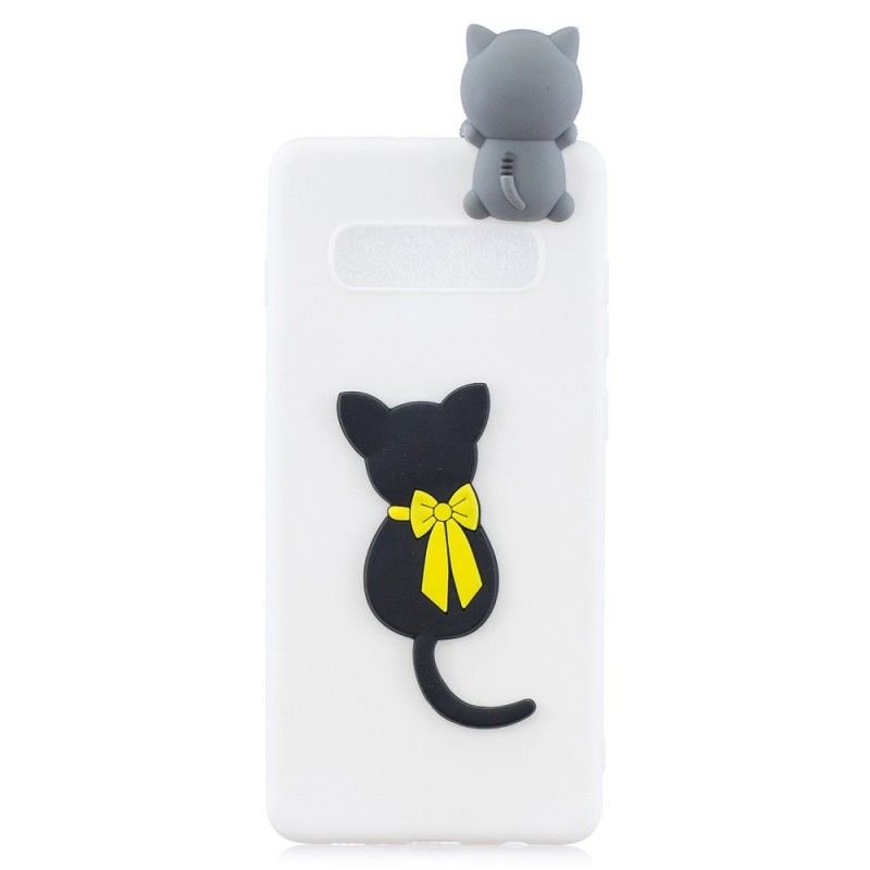 Coque Samsung Galaxy S10 Plus 3d Mon Chaton