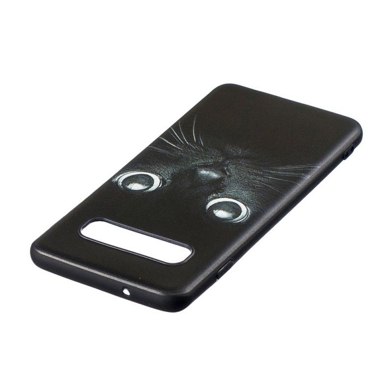 Coque Samsung Galaxy S10 Plus Yeux De Chat