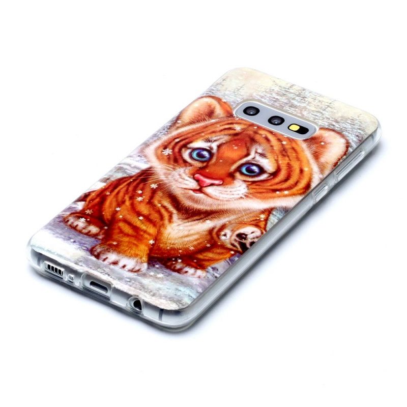 Coque Samsung Galaxy S10e Bébé Tigre