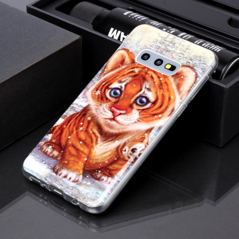 Coque Samsung Galaxy S10e Bébé Tigre