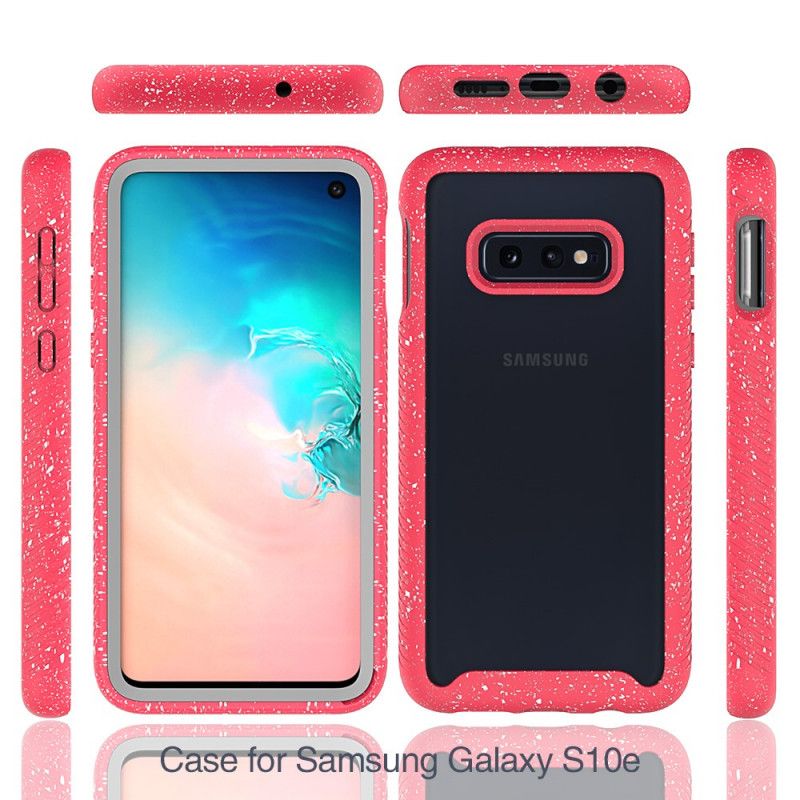 Coque Samsung Galaxy S10e Conception Rebords Paillettes