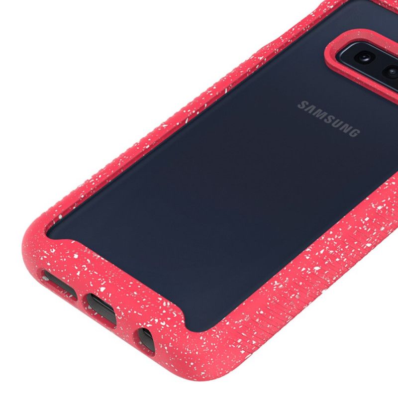 Coque Samsung Galaxy S10e Conception Rebords Paillettes