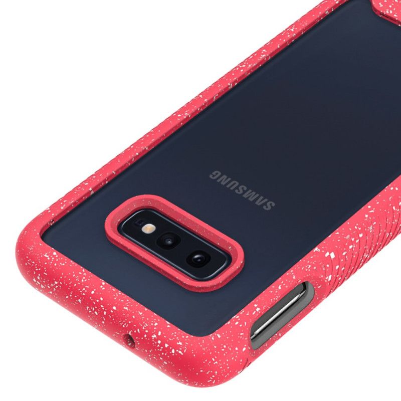 Coque Samsung Galaxy S10e Conception Rebords Paillettes