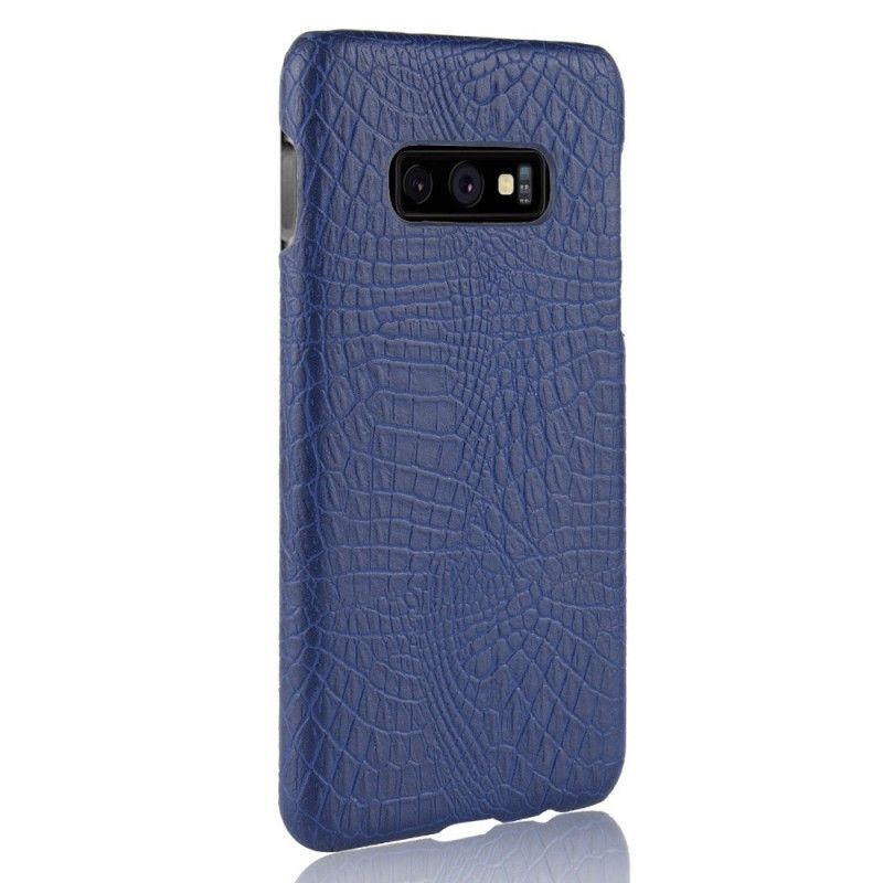 Coque Samsung Galaxy S10e Effet Peau De Crocodile