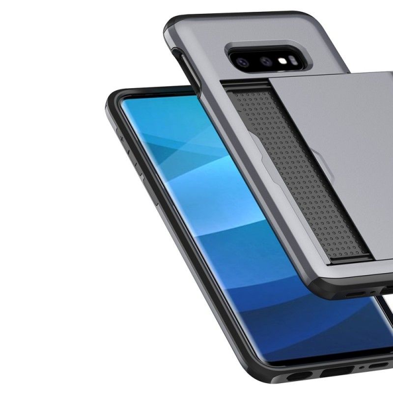 Coque Samsung Galaxy S10e Rigide Flashy Porte-carte