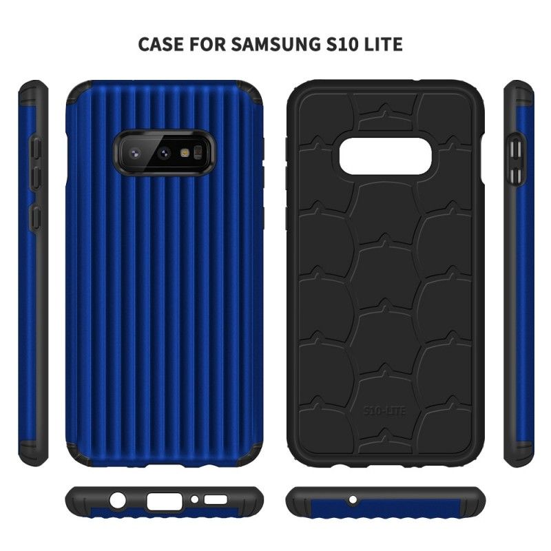 Coque Samsung Galaxy S10e Suitcase Fibre Carbone