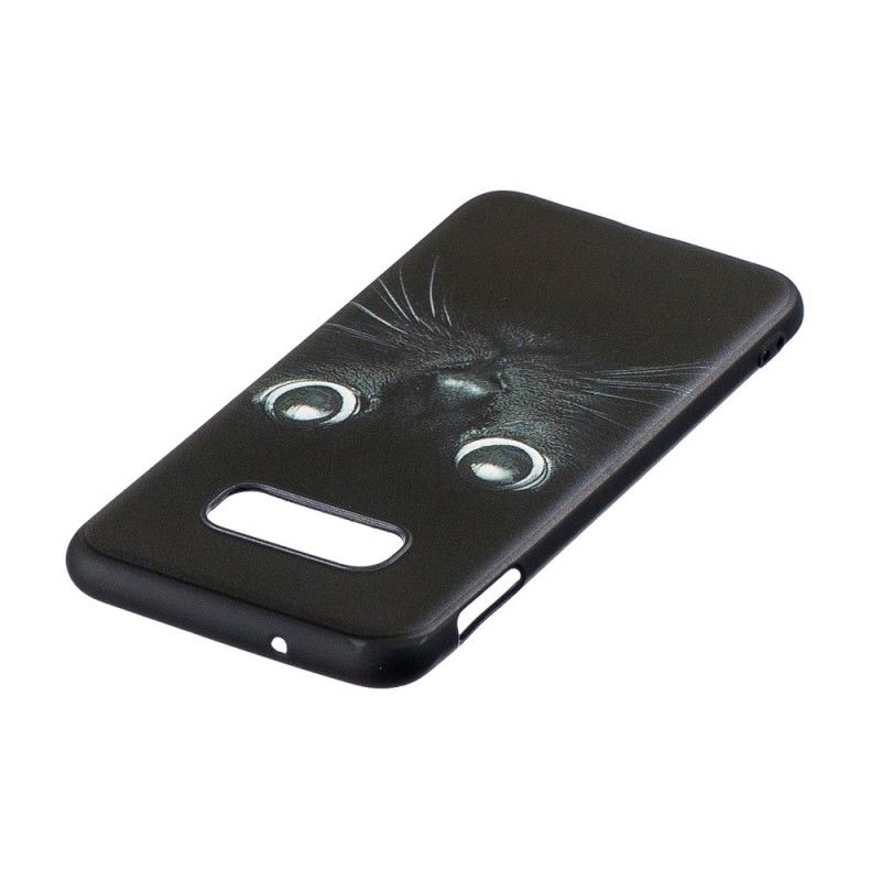 Coque Samsung Galaxy S10e Yeux De Chat