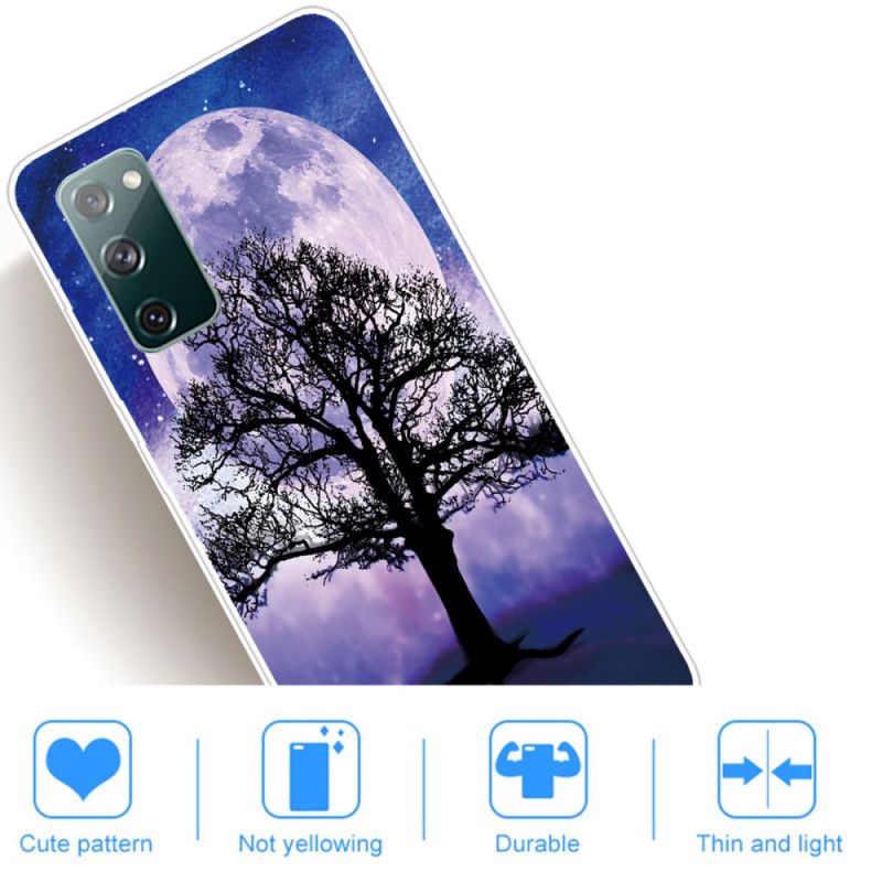 Coque Samsung Galaxy S20 Fe Arbre Et Lune