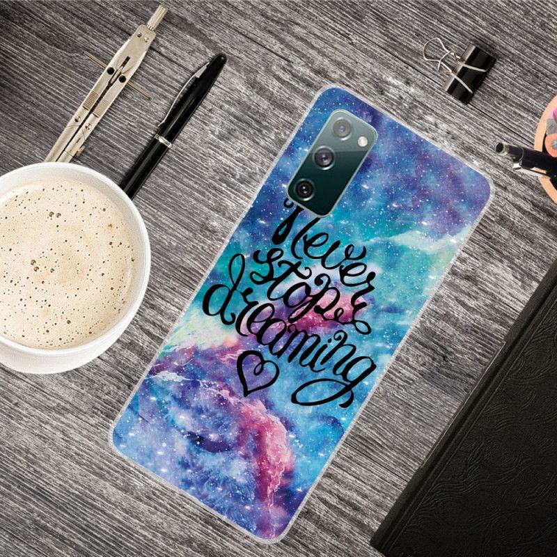 Coque Samsung Galaxy S20 Fe Never Stop Dreaming