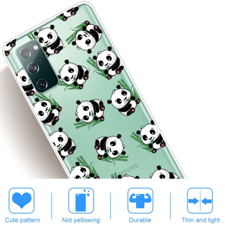 Coque Samsung Galaxy S20 Fe Petits Pandas