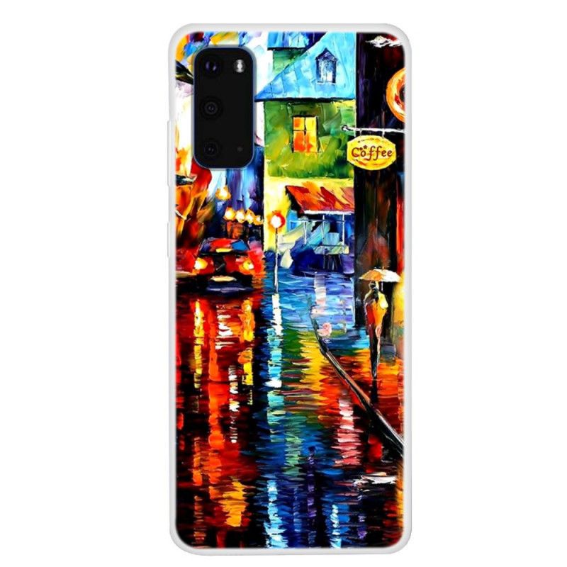 Coque Samsung Galaxy S20 Peinture De Café