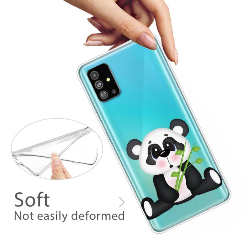 Coque Samsung Galaxy S20 Transparente Panda Triste