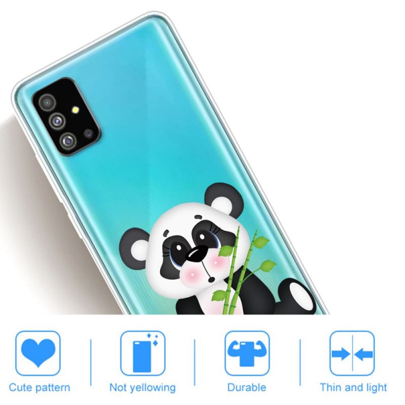 Coque Samsung Galaxy S20 Transparente Panda Triste